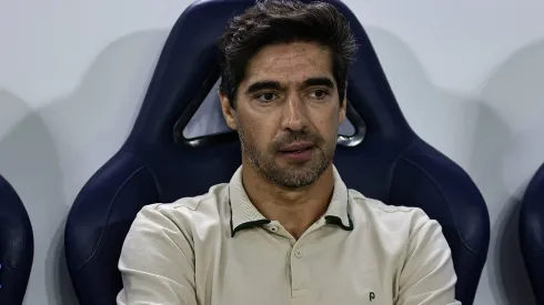 Abel Ferreira tecnico do Palmeiras durante partida contra o Corinthians no estadio Arena Barueri pelo campeonato Brasileiro A 2025. Foto: Fabio Giannelli/AGIF