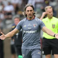 São Paulo empata no Brasileirão e torcida faz crítica a Luis Zubeldía: “Bisonho o trabalho”