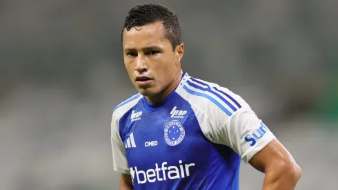 Marlon durante confronto contra o Mushuc Runa na Sul-Americana de 2025.