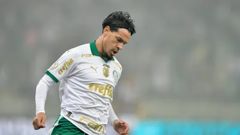 Gustavo Gomez jogador do Palmeiras durante partida contra o Fluminense no estadio Maracana pelo campeonato Brasileiro A 2024.
