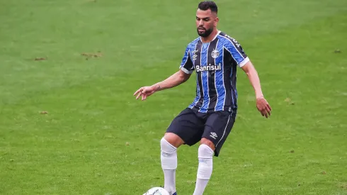 Maicon jogador do Gremio durante partida contra o Fortaleza no estadio Arena do Gremio pelo campeonato Brasileiro A 2020.