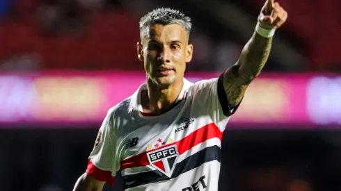 Ferreirinha durante confronto contra o Bragantino no Paulistão de 2024.