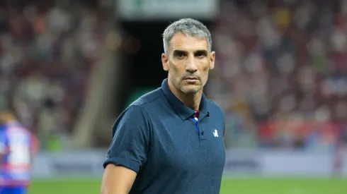Vojvoda tecnico do Fortaleza durante partida contra o Vasco no estadio Arena Castelao pelo campeonato Copa Do Brasil 2024.