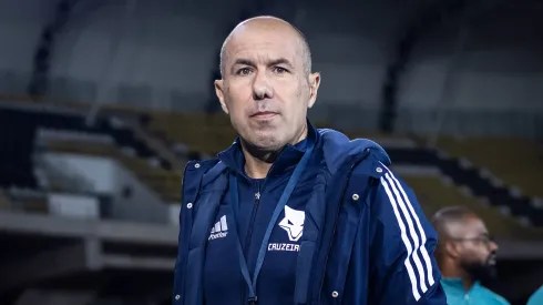 Palestino x Cruzeiro, no Estádio Francisco Sánchez Rumoroso, no Chile
Foto: Gustavo Aleixo/Cruzeiro