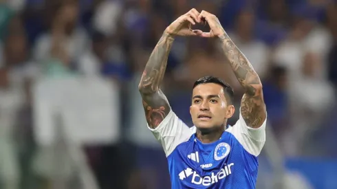 Dudu em campo pelo Cruzeiro. Foto: Gilson Lobo/AGIF