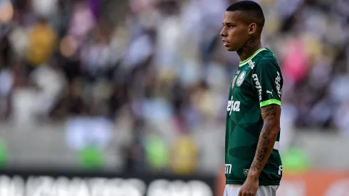Garcia jogador do Palmeiras durante partida contra o Vasco no estadio Maracana pelo campeonato BRASILEIRO A 2023.