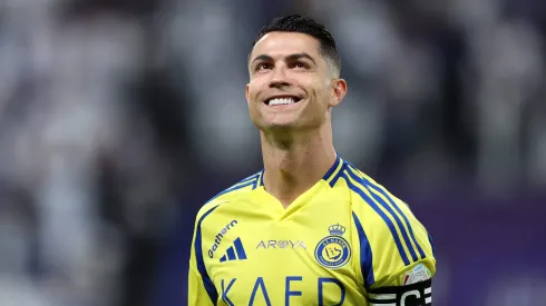 Cristiano Ronaldo em partida pelo Al-Nassr. (Photo by Yasser Bakhsh/Getty Images)