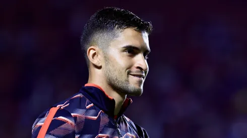 SP – SAO PAULO – 23/11/2024 – BRASILEIRO A 2024, SAO PAULO X ATLETICO-MG – Rodrigo Nestor jogador do Sao Paulo durante partida contra o Atletico-MG no estadio Morumbi pelo campeonato Brasileiro A 2024. Foto: Marcello Zambrana/AGIF