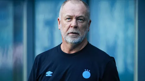 Mano Menezes, técnico do Grêmio (1). Foto: Marlon Costa/AGIF
