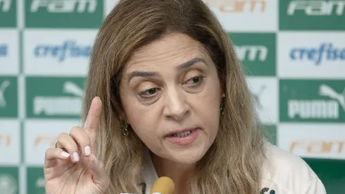 Leila Pereira, presidente do Palmeiras. Foto: Ettore Chiereguini/AGIF