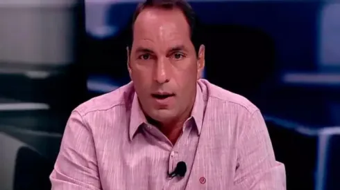 Edmundo, comentarista e ex-jogador do Vasco. Foto: Reprodução