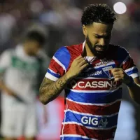 Calebe se emociona com gol marcado pelo Fortaleza diante do Juventude no Brasileirão