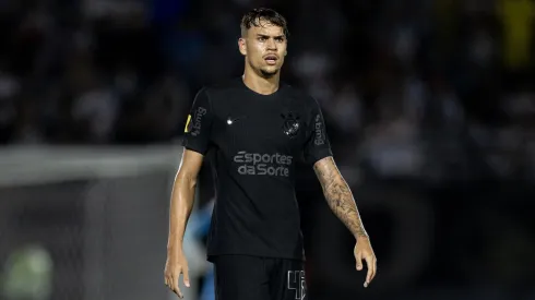João Pedro Tchoca, jovem zagueiro do Corinthians. Foto: Rodrigo Gazzanel / Agência Corinthians