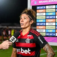 Cristiane faz forte desabafo após jogo do Flamengo no Brasileirão Feminino: “Tá ruim pra todo mundo”