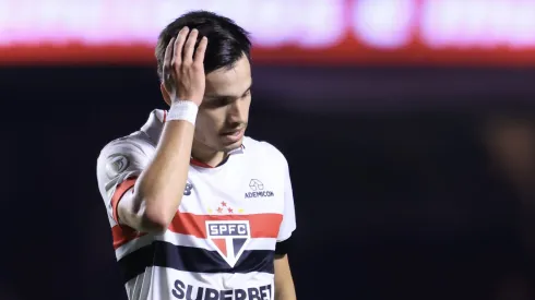 Bobadilla em partida pelo São Paulo. Foto: Marcello Zambrana/AGIF