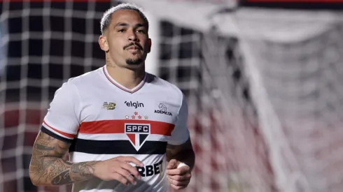 Luciano em partida pelo São Paulo. Foto: Marcello Zambrana/AGIF