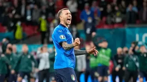 Federico Bernardeschi, jogando pela Seleção Italiana em 2021