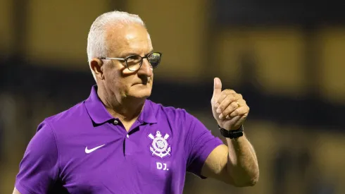 SP – NOVO HORIZONTE – 30/04/2025 – COPA DO BRASIL 2025, NOVORIZONTINO X CORINTHIANS – DORIVAL JUNIOR tecnico do Corinthians COMEMORA PRIMEIRA VITORIA contra o Novorizontino no estadio Jorge Ismael de Biasi pelo campeonato Copa Do Brasil 2025. Foto: Joisel Amaral/AGIF