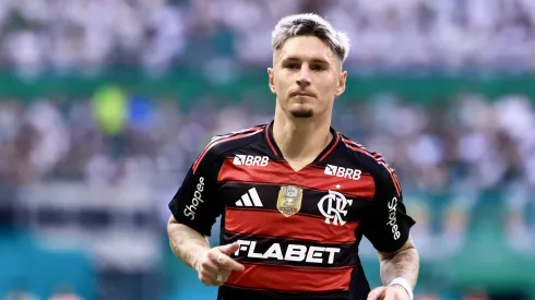 SP – SAO PAULO – 25/05/2025 – BRASILEIRO A 2025, PALMEIRAS X FLAMENGO – G. Varela jogador do Flamengo durante partida contra o Palmeiras no estadio Arena Allianz Parque pelo campeonato Brasileiro A 2025. Foto: Marcello Zambrana/AGIF
