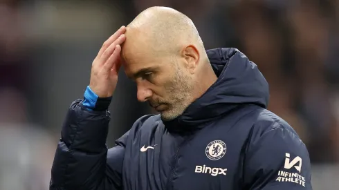 Enzo Maresca, técnico do Chelsea. (Photo by George Wood/Getty Images)