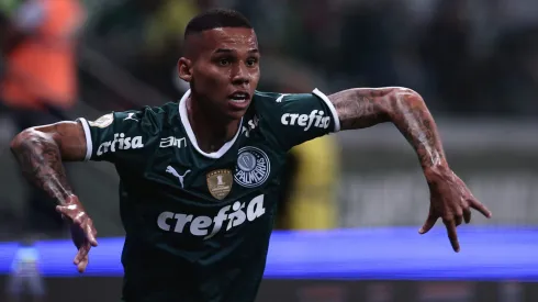 SP – Sao Paulo – 14/05/2022 – BRASILEIRO A 2022, PALMEIRAS X BRAGANTINO – Gabriel Garcia jogador do Palmeiras durante partida contra o Bragantino no estadio Arena Allianz Parque pelo campeonato Brasileiro A 2022. Foto: Ettore Chiereguini/AGIF