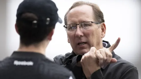 John Textor Dono dar SAF do Botafogo antes da partida contra o Bahia no estádio Engenhão pelo campeonato Brasileiro A 2023. Foto: Jorge Rodrigues/AGIF