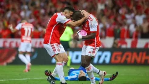 Borré e Valencia são nomes badalados do Internacional (Foto: Ricardo Duarte/Internacional)