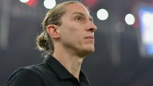 Filipe Luís, técnico do Flamengo (4). Thiago Ribeiro/AGIF