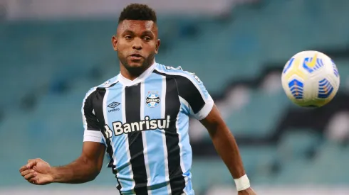 Miguel Borja atuou pelo Grêmio na temporada 2021. (Foto: Silvio Avila/Getty Images)