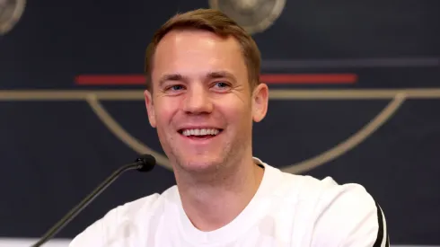 Neuer, goleiro do Bayern de Munique. (Photo by Alexander Hassenstein/Getty Images)