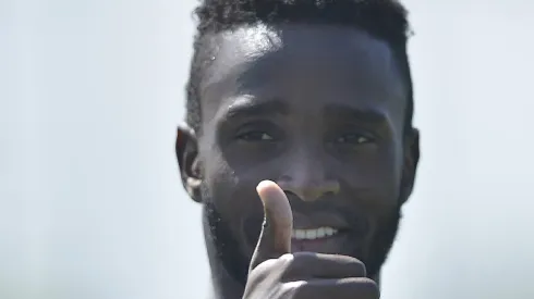 Mendonza durante treino do Corinthians no CT Joaquim Grava. Foto: Mauro Horita/AGIF