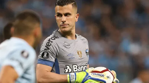 O goleiro Marcelo Grohe