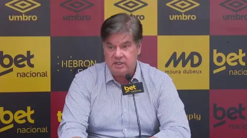 Presidente do Conselho Deliberativo, Ademar Rigueira. Foto: Reprodução