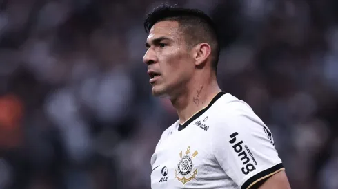 Balbuena durante confronto entre Corinthians e Atlético-GO na Copa do Brasil de 2022.