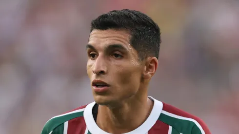 Kevin Serna em campo pelo Fluminense no Mundial de Clubes. Foto: Francois Nel/Getty Images