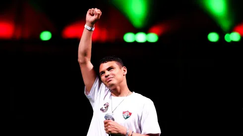 Thiago Silva, capitão do Fluminense. (Photo by Buda Mendes/Getty Images)