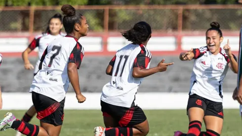 Flamengo têm grande campanha no Brasileirão Feminino sub-20 com direito a goleada (Reprodução/Flamengo)