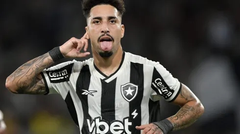 Kauê comemorando gol contra o Bangu no Campeonato Brasileiro de 2025.