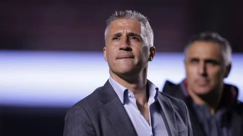 SP – SAO PAULO – 19/07/2025 – BRASILEIRO A 2025, SAO PAULO X CORINTHIANS – Hernan Crespo tecnico do Sao Paulo durante partida contra o Corinthians no estadio Morumbi pelo campeonato Brasileiro A 2025. Foto: Ettore Chiereguini/AGIF