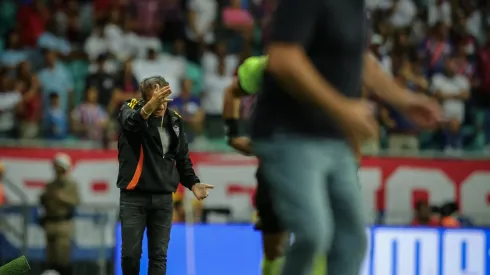 Cuca, do Atlético-MG, manda recado antes de duelo com Flamengo. Pedro Souza / Atlético