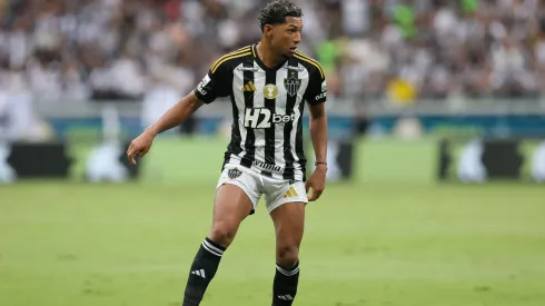 MG – BELO HORIZONTE – 15/03/2025 – MINEIRO 2025, AMERICA-MG X ATLETICO-MG – Rony jogador do Atletico-MG durante partida contra o America-MG no estadio Mineirao pelo campeonato Mineiro 2025. Foto: Gilson Lobo/AGIF