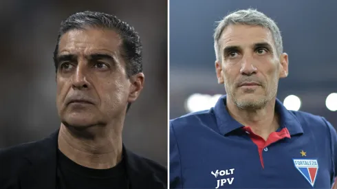 Foto 1: Jorge Rodrigues/AGIF /Foto 2: Thiago Ribeiro/AGIF – Renato Paiva e Vojvoda, atual treinador do Fortaleza e ex.
