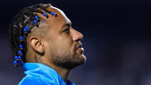 SP – SAO PAULO – 04/08/2025 – BRASILEIRO A 2025, SANTOS X JUVENTUDE – Neymar Jr. jogador do Santos durante partida contra o Juventude no estadio Morumbi pelo campeonato Brasileiro A 2025. Foto: Marcello Zambrana/AGIF