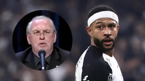 Osmar Stabile crava sobre situação de Memphis Depay no Corinthians. Foto: Marcello Zambrana/AGIF