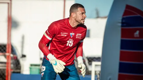 Magrão durante treinamento Créditos: Mateus Lotif/ Fortaleza