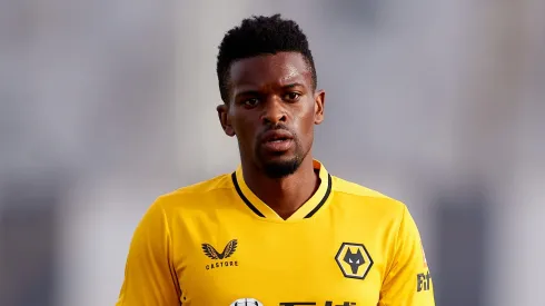 Nélson Semedo em campo pelo Wolverhampton. (Photo by Fran Santiago/Getty Images)