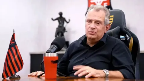 BAP, presidente do Flamengo. Foto: Reprodução