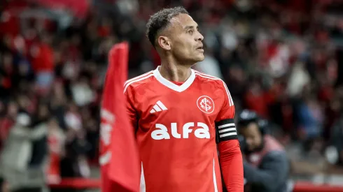 Alan Patrick jogador do Internacional durante partida contra o Fluminense no estadio Beira-Rio pelo campeonato Copa Do Brasil 2025. Foto: Lucas Gabriel Cardoso/AGIF