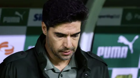 SP – SAO PAULO – 26/07/2025 – BRASILEIRO A 2025, PALMEIRAS X GREMIO – Abel Ferreira tecnico do Palmeiras durante partida contra o Gremio no estadio Arena Allianz Parque pelo campeonato Brasileiro A 2025. Foto: Marcello Zambrana/AGIF