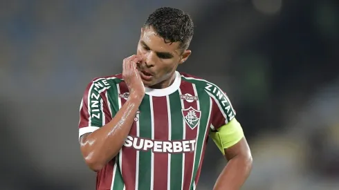 Thiago Silva em partida pelo Fluminense. Foto: Thiago Ribeiro/AGIF